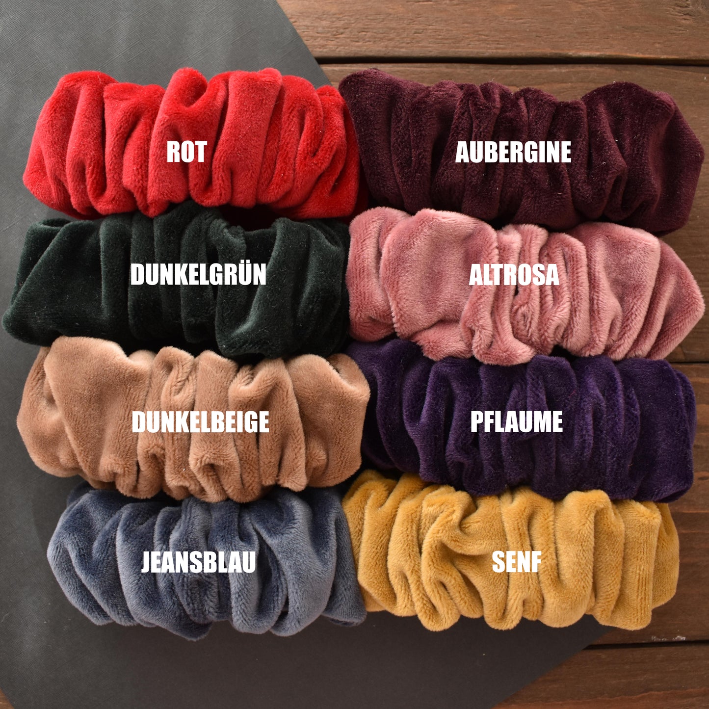 BREIT / Samt / verschiedene Farben