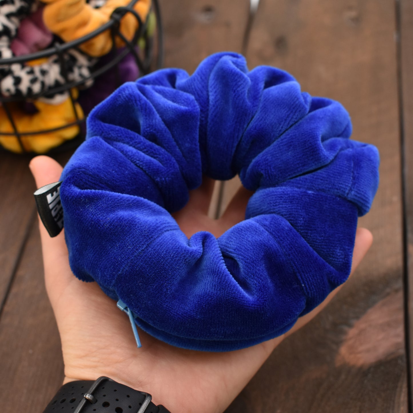 ZEEPIE / velvet / blue